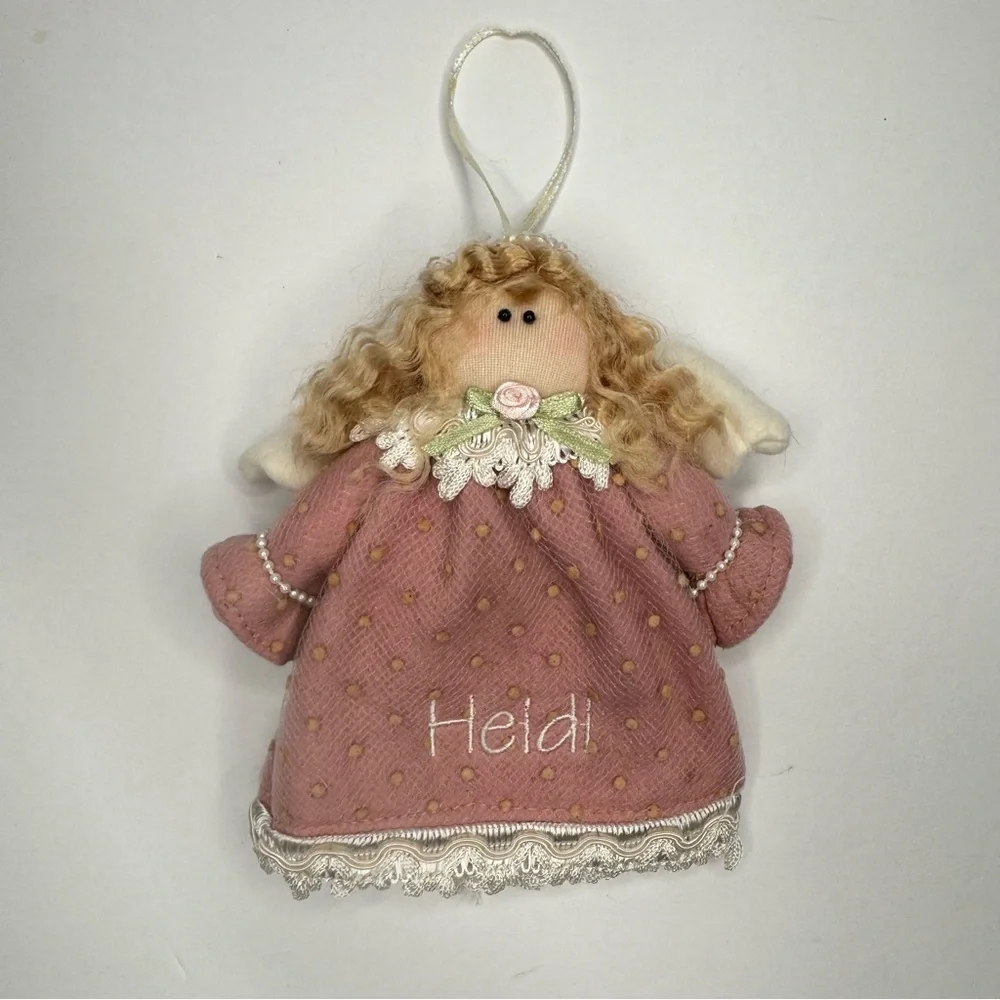 Lot of 3 “HEIDI” Personalized Christmas Ornaments